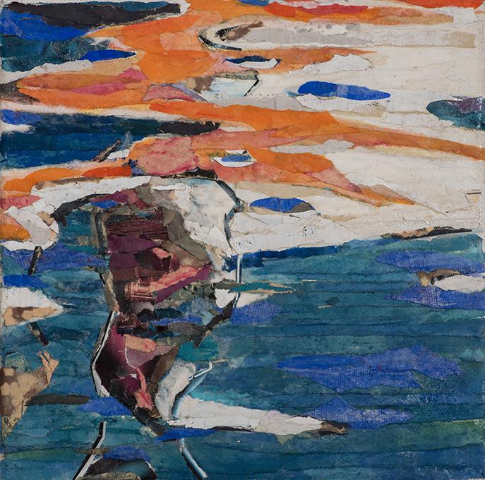 les tableaux collage- divers(c) marie christine pariente