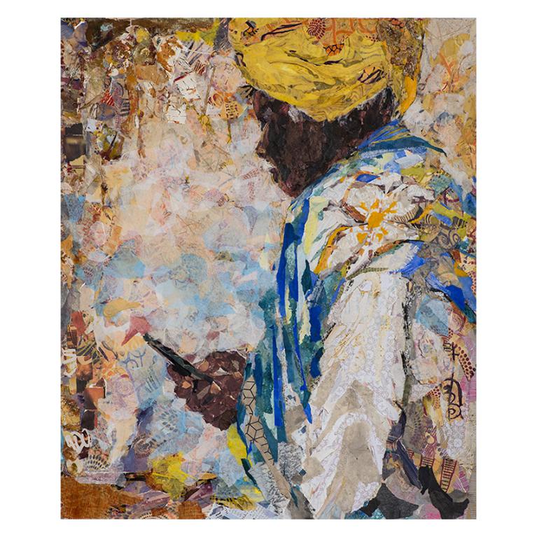 l'homme au portable (c) marie christine pariente